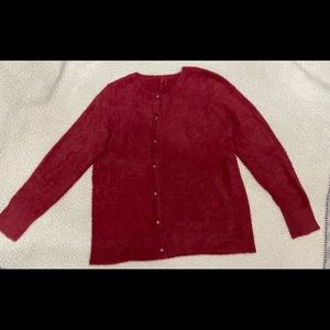 Loves Scarlet Cardigan Sweater